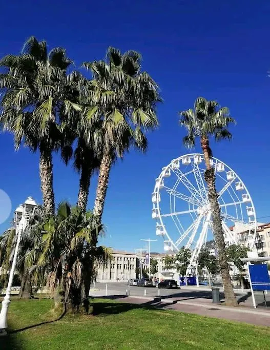 Haut De Villa 3 Chambres Climatisation, Wifi , Terasse Et Jardin Toulon 0*,